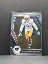 2021 Panini Prizm Draft Picks Collegiate #147 Jeremiah Owusu-Koramoah