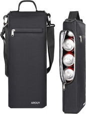 Golf Cooler Bag - Accessories for Men, Small Soft Insulated Beer Cooler Holds 6