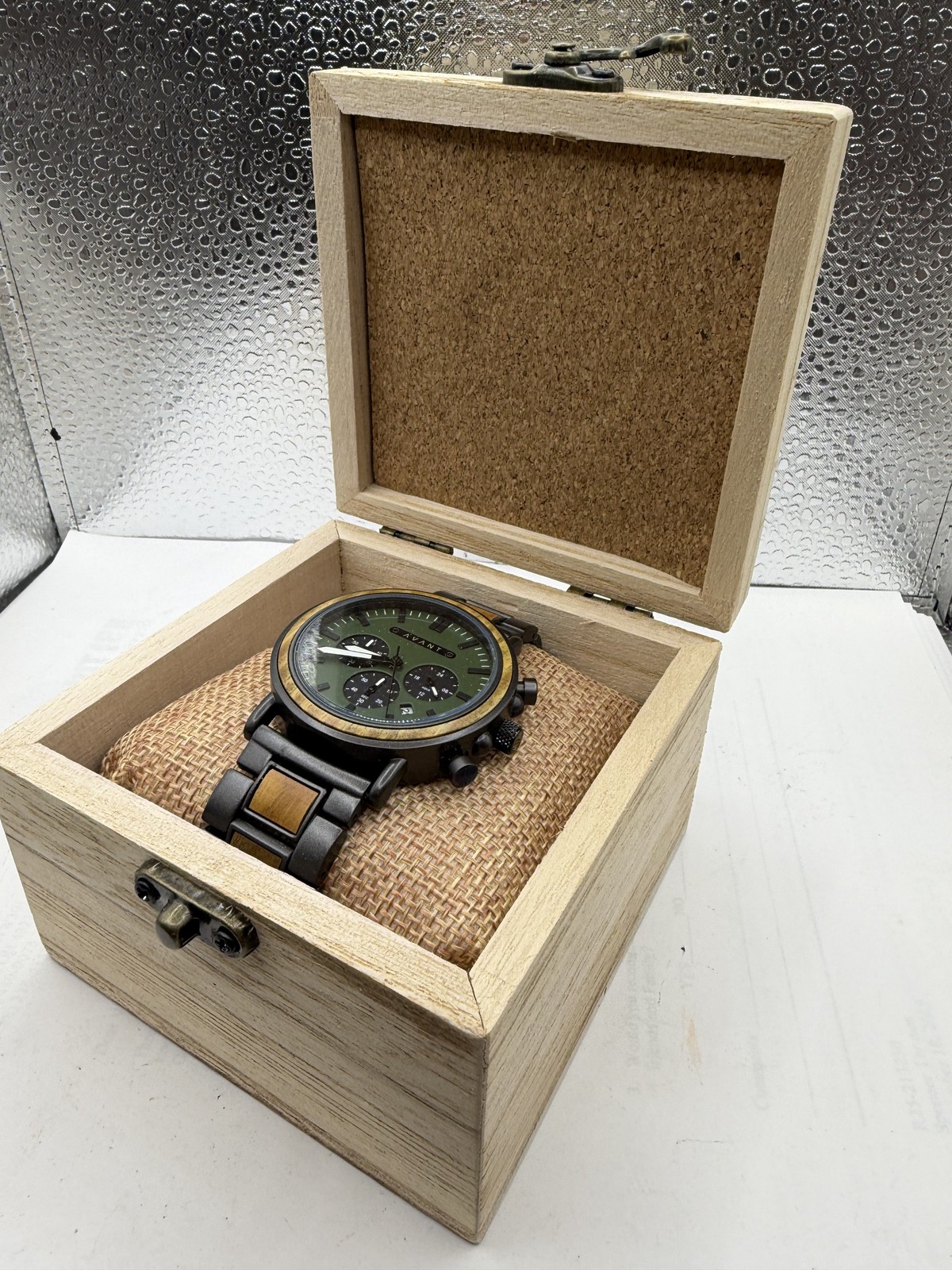 Наручные часы Avanti Men's Chronograph Wood