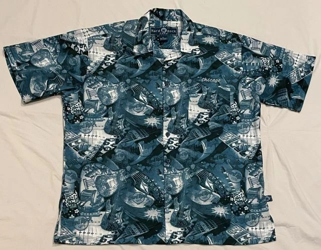 Hard Rock Cafe Casual Button-Down Shirts for Men for sale | eBay