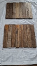Solid Oak Parquet Block Flooring | Reclaimed & Bitumen-Free | Ready to Lay