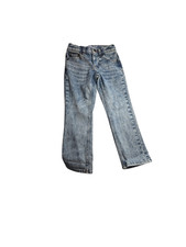 Wonder Nation Black Acid Wash Toddler Boys Drawstring Jeans Size 5T