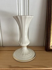 Vtg Porcelain Candle Holder By Lenox With Gold Trim Made In USA 5.5โ