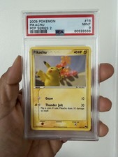 Yuka Morii Pikachu 16/17 Pop Series 2 Pokemon Card PSA 9 Mint   on eBay