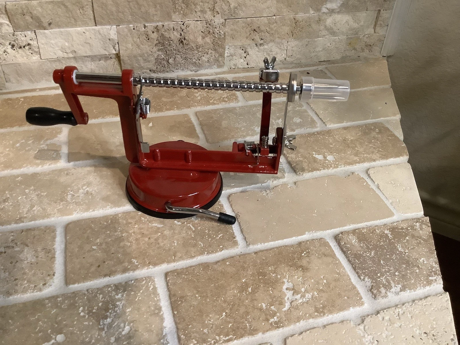 Norpro Apple Master: Apple Peeler - Corer and Slicer - with Vacuum Base Vintage
