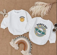 Mama's Boy Baby Bubble Romper, Baby Boy Outfit, Baby Bodysuit, Baby Boy Clothes