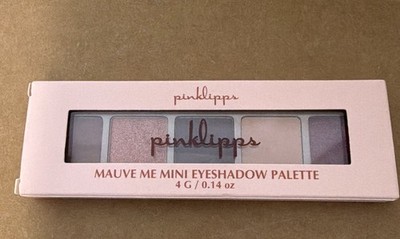 Pinklipps Mauve Me Mini 5-Pan Eyeshadow Palette Shimmer Pressed Powder 0.14 oz
