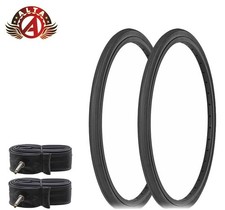 ALTA PERFORMANCE 20 x 1-1/8 Bicycle BMX RACING SLICK BLACK TIRES 100 PSI 4pc.