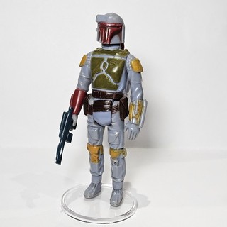 Vintage Star Wars Boba Fett Blue/Black Blaster Hong Kong Nice Condition.