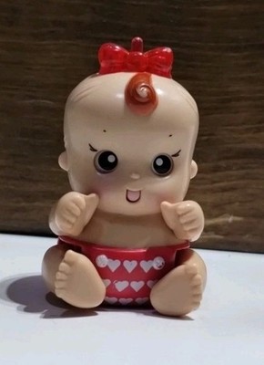 TOMY My Little Baby Micro Interactive Doll 2003 UNTESTED No Batteries Red 