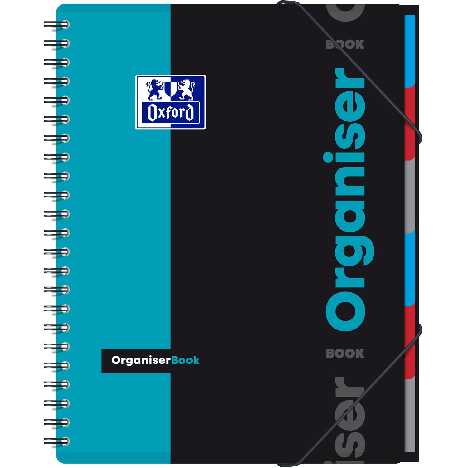 Cahier Oxford Organiserbook A4+ ligné de 160 pages pour trier vos cours - 2