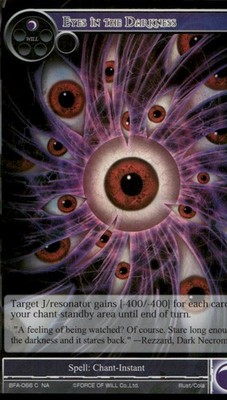 Eyes in the Darkness Common Battle for Attoractia BFA-066 NM