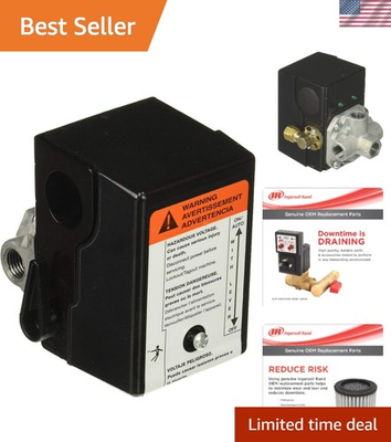 #ad Ingersoll Rand Pressure Switch for 5 HP Compressors – Certified Reliability $254.99