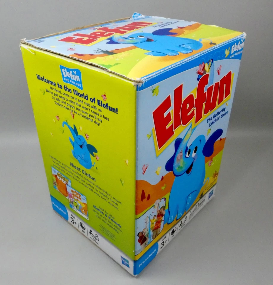 Elefun The Butterfly Catchin' Game by Hasbro 2011 (Age 3+) - Working - Complete - Image 4 of 4