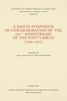 Gino Rizzo (U. A.) | A Dante Symposium In Commemoration of The 700Th...