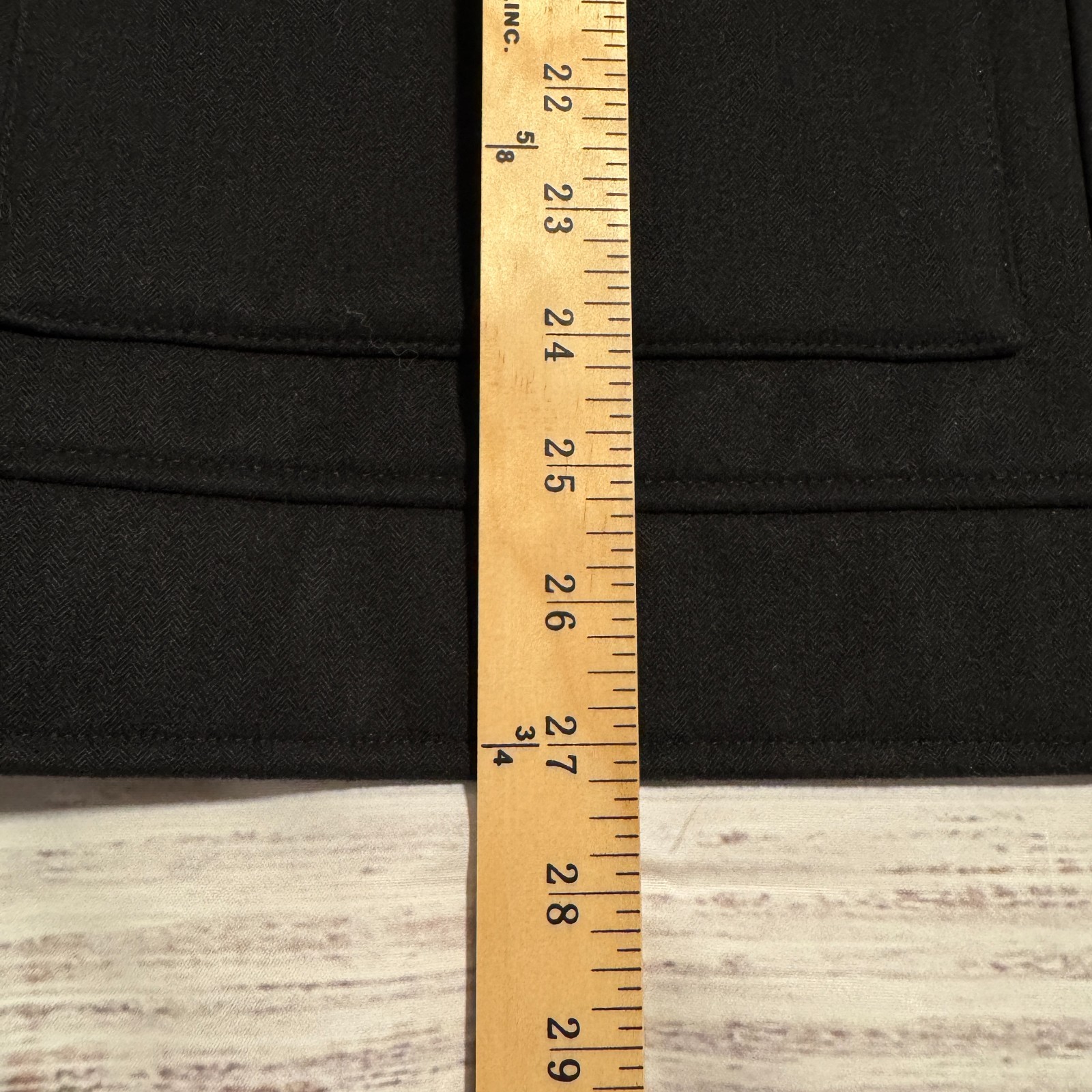 Fabletics Black Full Zip Snap Elbow Patch Zipper … - image 10