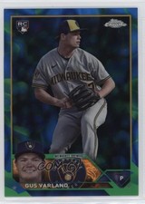 2023 Topps Chrome Update Blue & Green Lava Lamp Refractor /125 Gus Varland 11o2