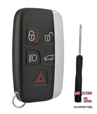 Replacement Key Fob Case Fits For Land Rover Range Rover Sport Lr2 Lr4 Black