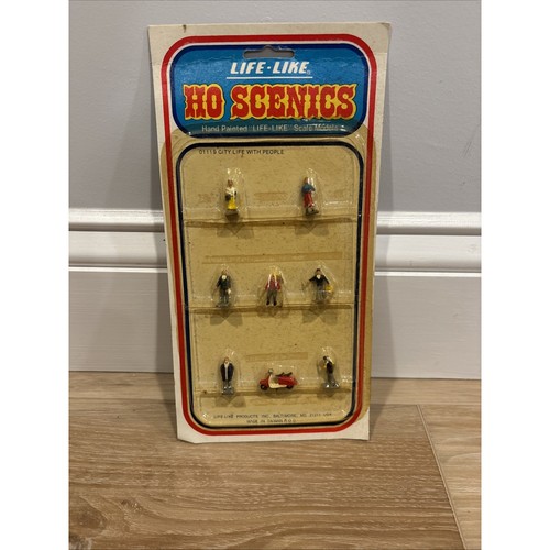 Juego de tren Life-Like HO Scenics City Life With People #01119 nuevo sellado | Zustand: New