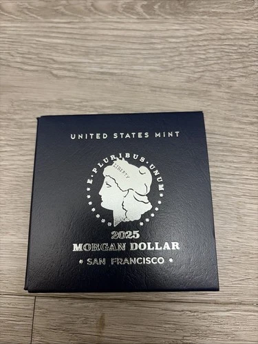 Morgan Silver Dollar 2025 S Proof Uncirculated .999 Silver $1 OGP & COA