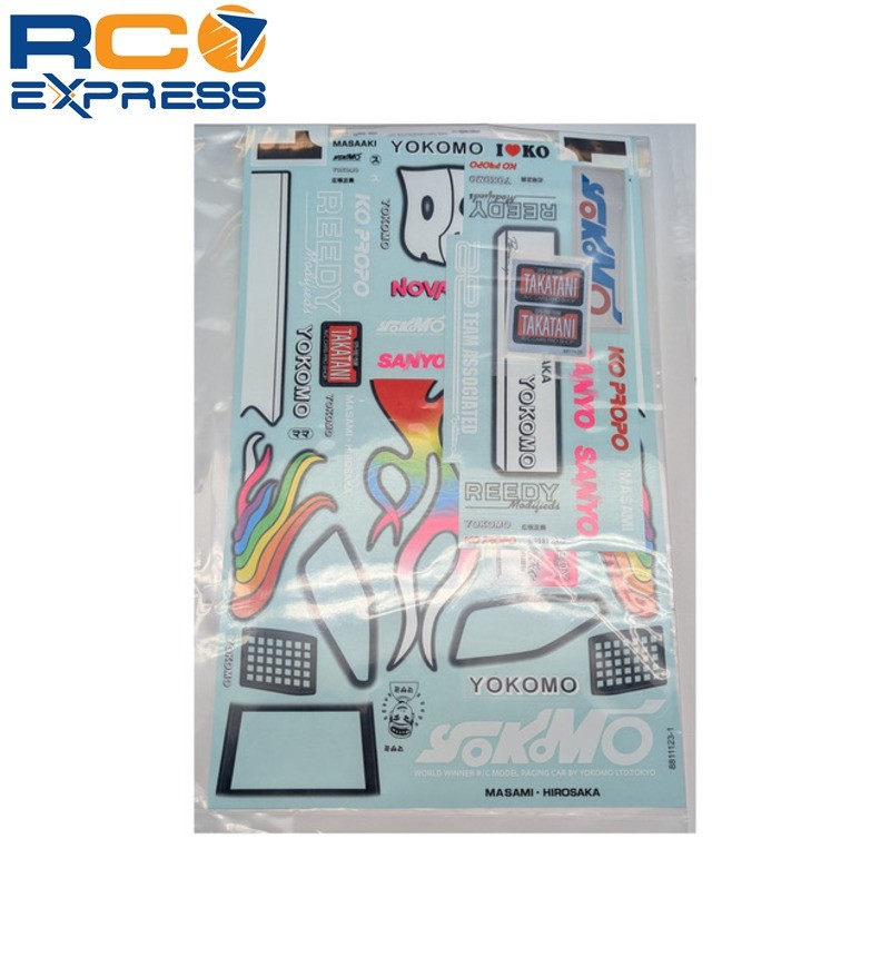 Associated RC10 91 Stealth Car Masami Edition Decal Set ASC6794 | eBay