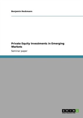 Heckmann - Private Equity Investments in Emerging Markets - paperback  - E555z
