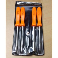 Snap-on Trx400o 4 Pc Tire Valve Set Orange Used