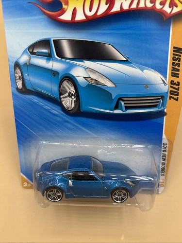 2010 Hot Wheels NISSAN 370Z Blue 2010 New Models 37/44 HTF - Bild 4 von 7