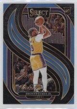 2024 Panini Select Premier Level Light Blue Prizm /299 Bronny James Jr #179 8d9