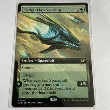 MTG Edge of Eternities - Sledge-Class Seedship(Extended Art) Rare 0346 NM