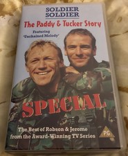 Soldier Soldier The Paddy and Tucker Story VHS Tape Video Cassette