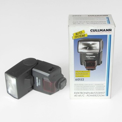 Cullmann 40 AF 40-AF 40AF Powerzoom - Elektronen-Blitzgerät Blitz Aufsteckblitz