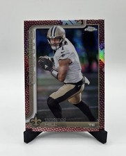 Taysom Hill Pigskin Football Border 2025 NFL Topps Chrome # 222 Saints 