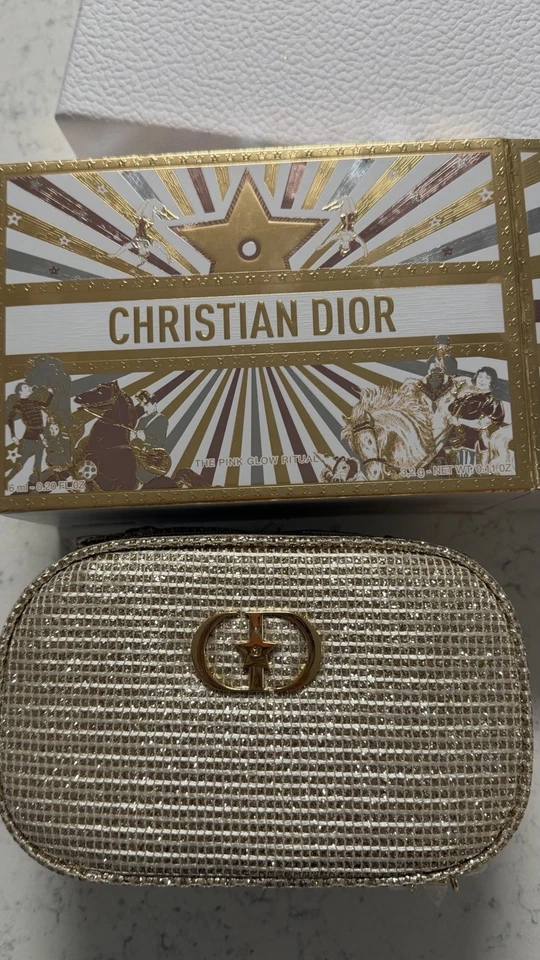 Dior The Pink Glow Ritual Holiday Gift Set 2025 con 2 labiales NUEVO EN CAJA Foto 3 de 4