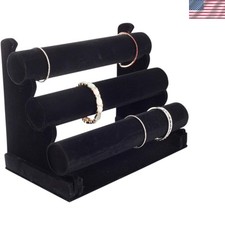 Velvet 17.78cm Rectangular Jewelry Stand for Jewelry Organization and Display