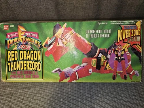 Mighty Morphin Power Rangers Red Dragon Thunderzord #2225 Vintage CIB