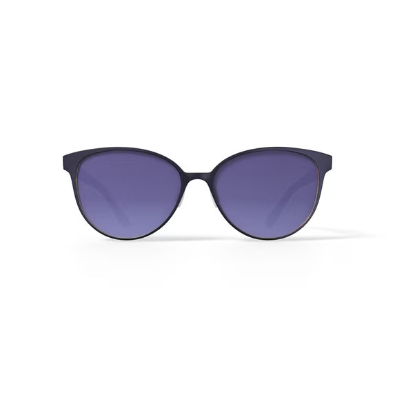 Bebe BBOS1003G Black Oversized Cat Eye Sunglasses 54-17-140 UV Protection