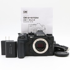  Mint OM SYSTEM OM-1 Mark II Mirrorless Camera Body Shutter Count 3020 