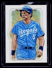 2013 Topps Museum Canvas Collection #CC-25 George Brett ***MINT***