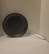 BBQ Grill Topper 12" Round Grilling Pan Nonstick Barbeque Skillet with Handle