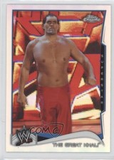 2014 Topps Chrome WWE Refractor The Great Khali #68 0w6