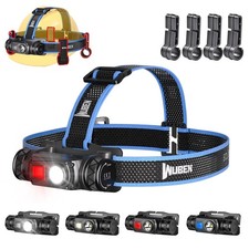 WUBEN H1 Pro Rechargeable Headlamp, 1200 High Lumen Ultra Bright LED Head Lam...