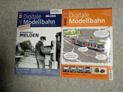 2 x MIBA Eisenbahn Journal Digitale Modellbahn - Melden 4/2011 und 2/2018