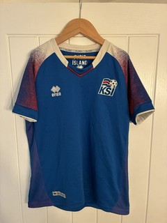 Iceland 2018 Errea Youth Home Shirt (9 10yrs)