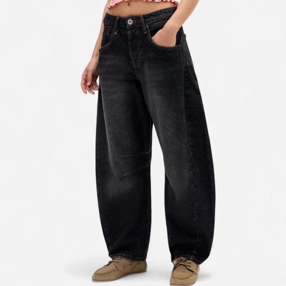 BDG Renae Horseshoe Jeans Black women's size au 9