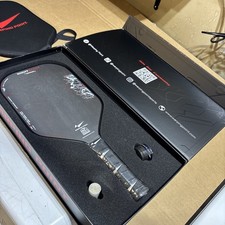 NEW Nightblade Raw Carbon Fiber Pickleball Paddle, Foam Filled Polymer Nova007