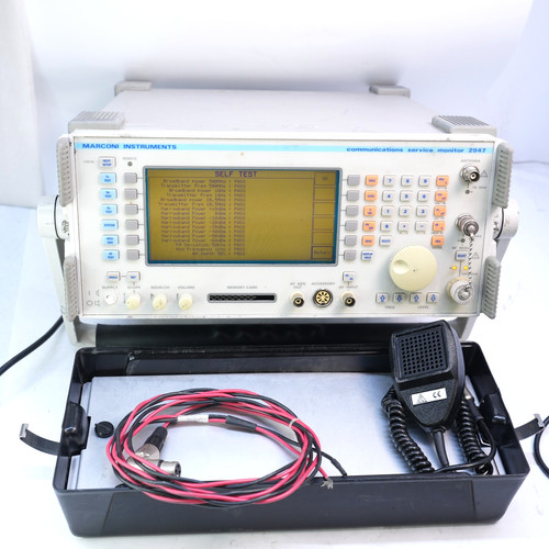 MARCONI INSTRUMENTS  2947 Communications Service Monitor *PARTS* T12-D9