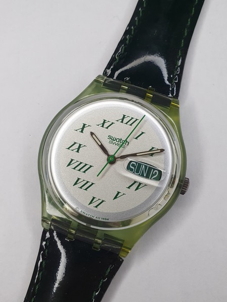 Swatch Grünlack GM709 - funktioniert - 34mm