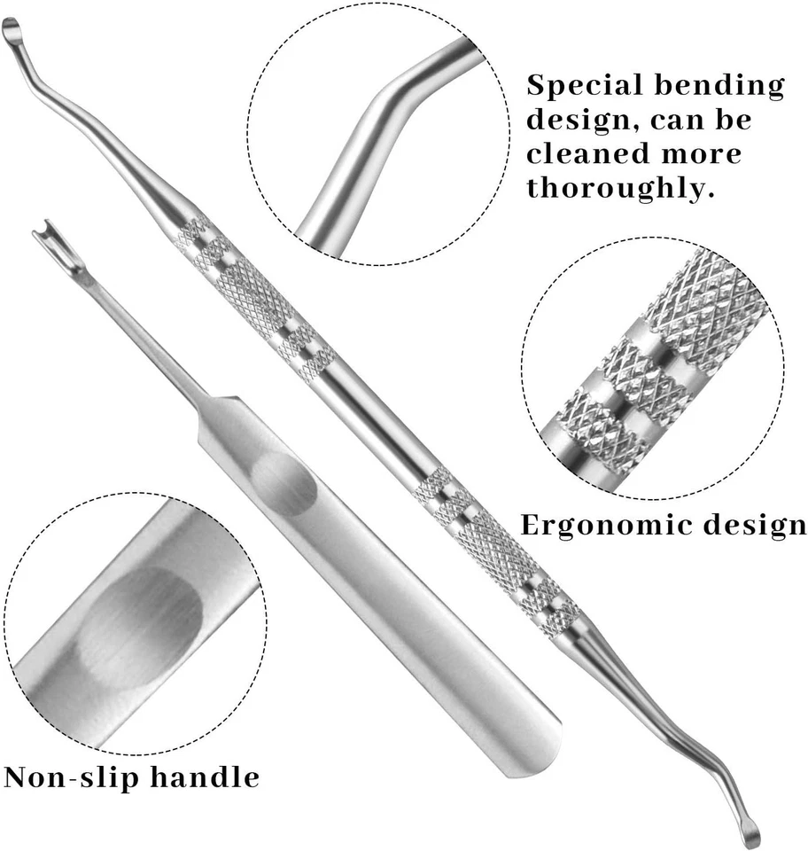 NEU Fußraspel Hornhautentferner Schrubber harte tote raue Haut Dual Pediküre Griff - Bild 4 von 4