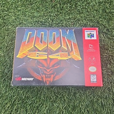 Midway Doom 64 Nintendo 64 N64 Shooter w/ Original Box NTSC-U/C 1997